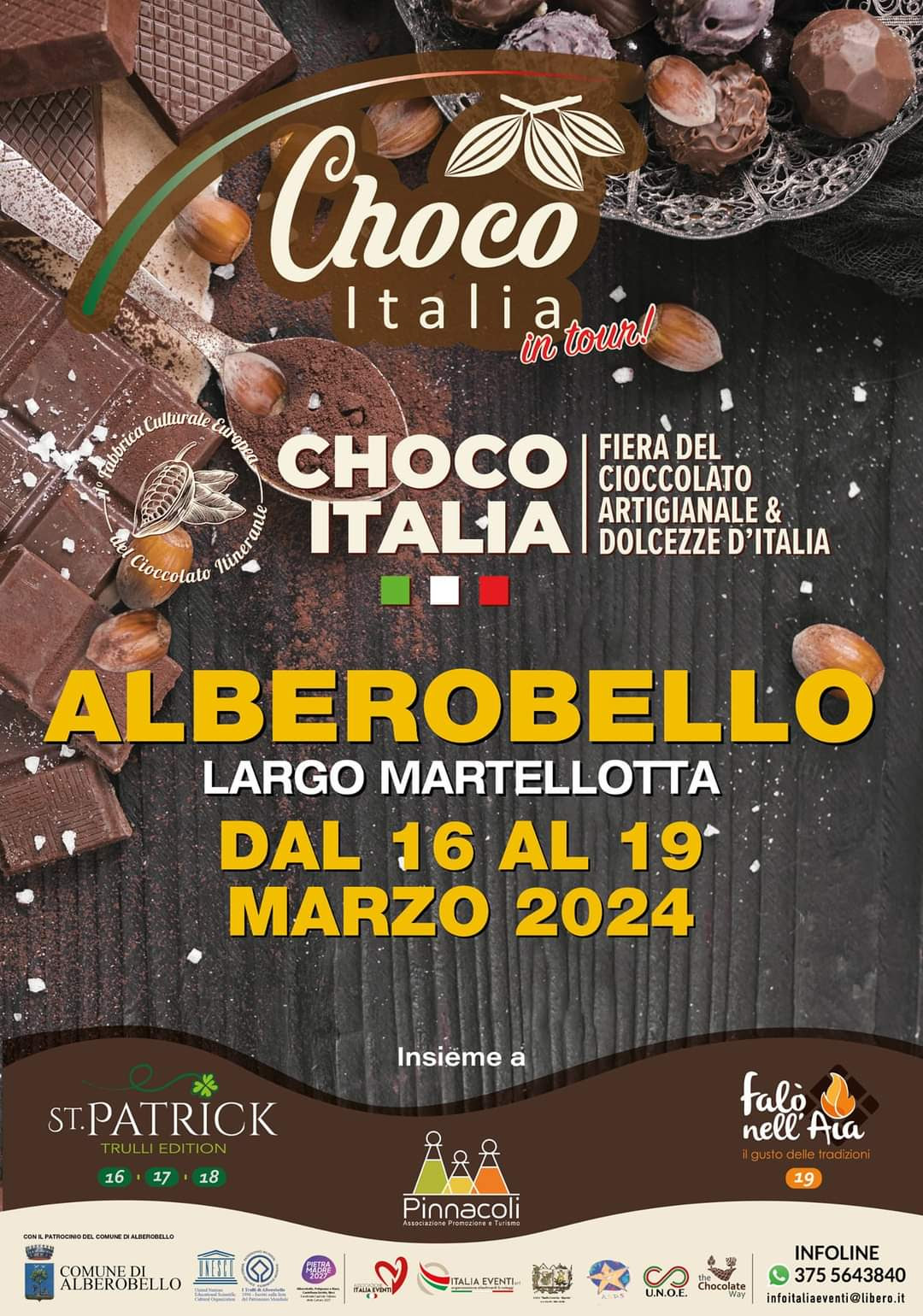 Alberobello accoglie Choco Italia 